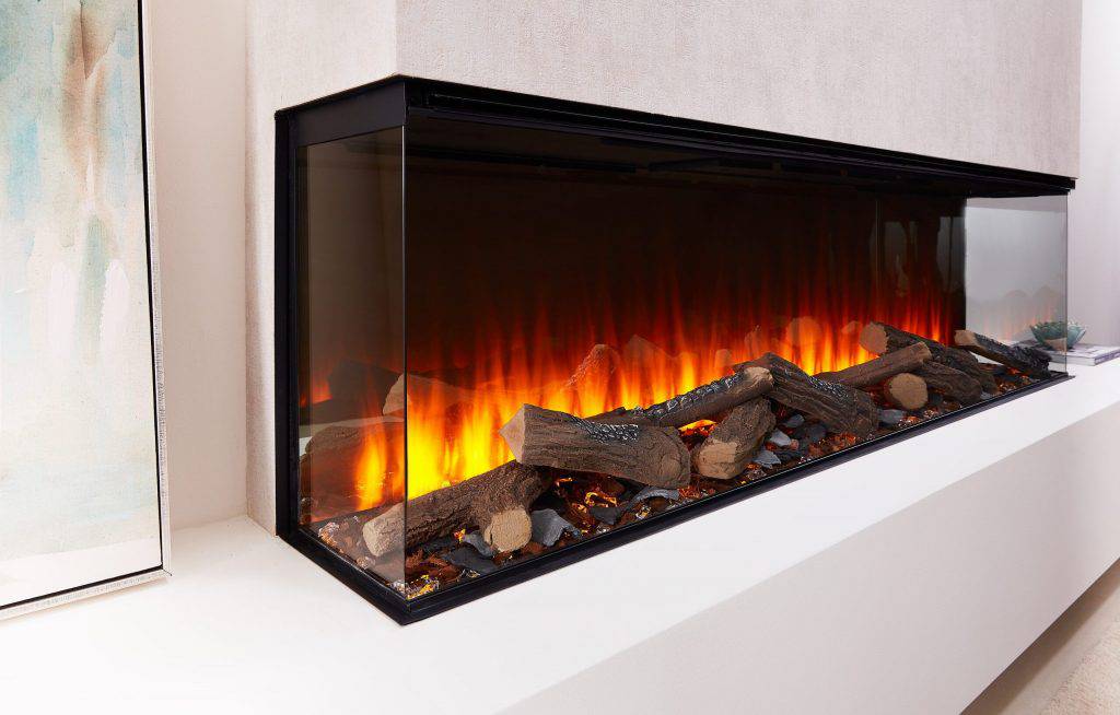 Elegant 2400W Electric Fireplace Heater - The Stove Depot IE