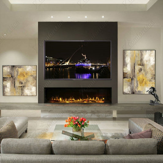 Ecoflame I1800e Deep I-Range Electric Fireplace - Elegance Meets Efficiency