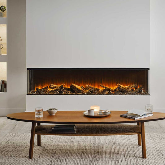 Elegant 1900 Electric Fireplace by Forrest