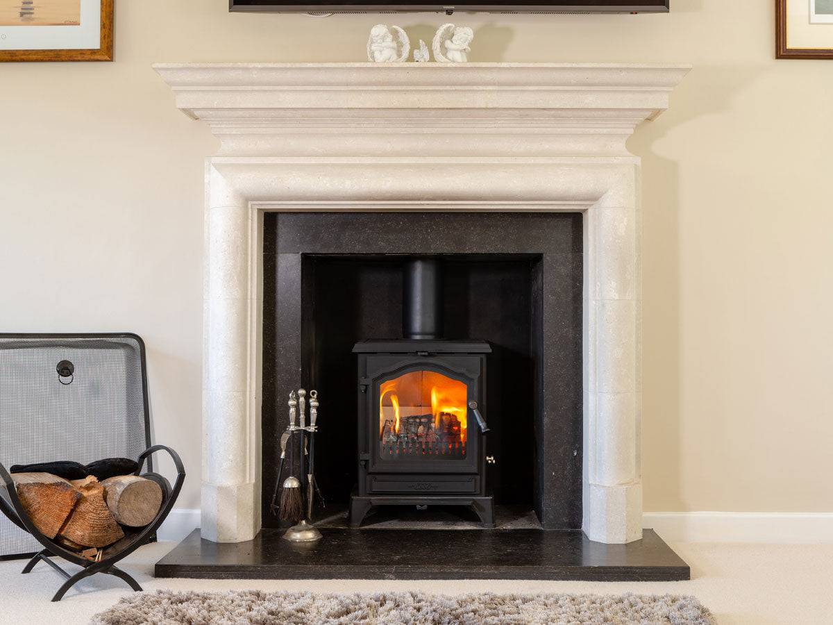 Elegant ESSE 500 5kW Wood Burning Stove - Perfect for Cozy Evenings - The Stove Depot IE