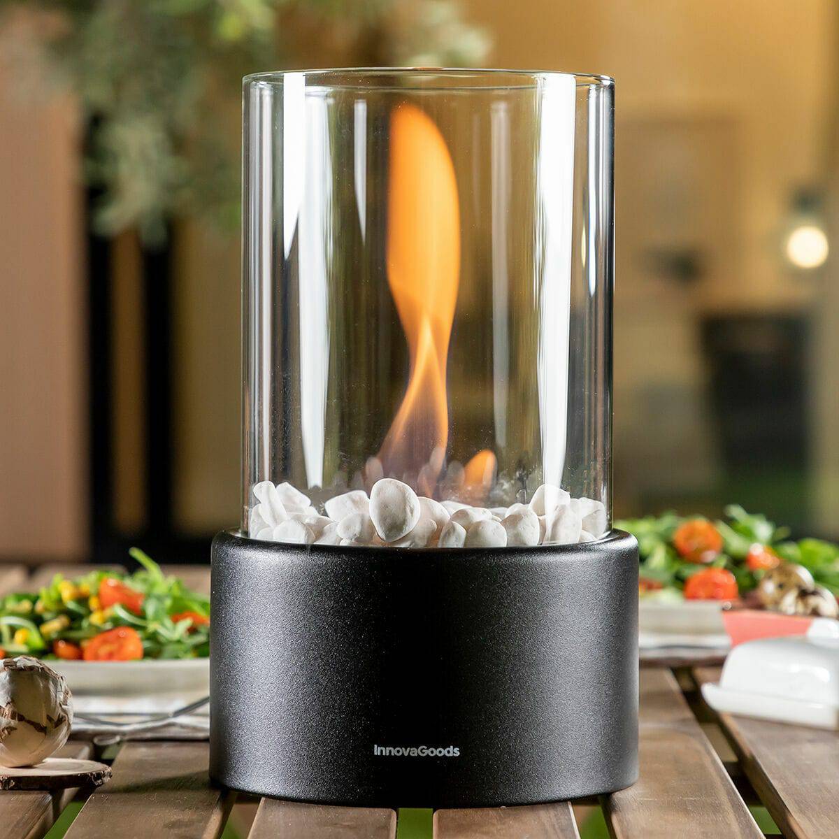 Charming Bioethanol Tabletop Fireplace by InnovaGoods – Perfect for Cozy Ambiance - The Stove Depot IE