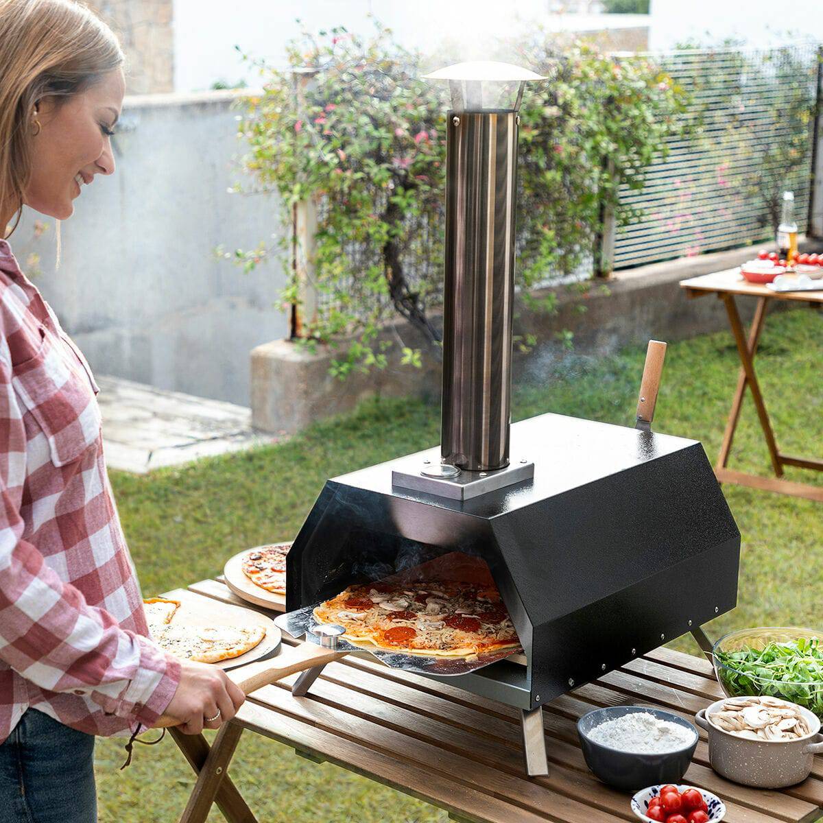 InnovaGoods Pellet Pizza Oven with Complete Accessories – Perfect Your Pizza Experience! - The Stove Depot IE