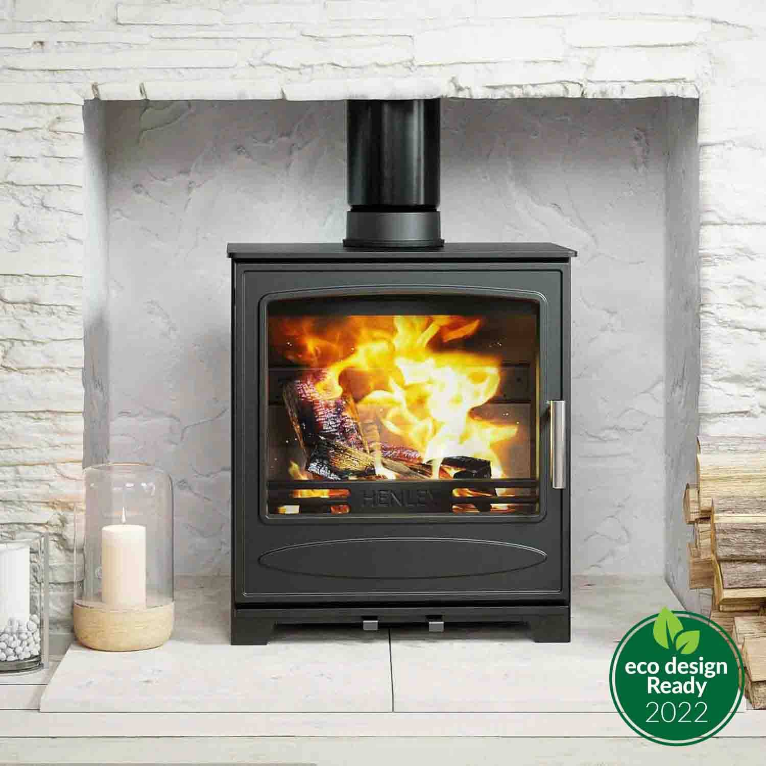 Ascot Eco-friendly 8kW Multi Fuel Stove - The Stove Depot IE