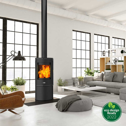 Eco-Friendly Barcelona 5kW Wood Burning Stove - The Stove Depot IE