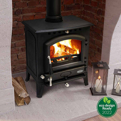 Elegant Bracken 8kW Multi-Fuel Stove for Cozy Warmth - The Stove Depot IE