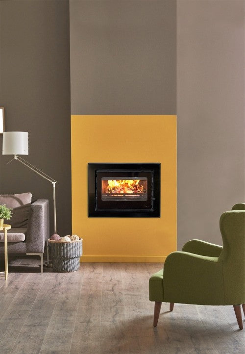 Copenhagen 5 Inset Cassette Stove with Elegant 3-Sided Frame