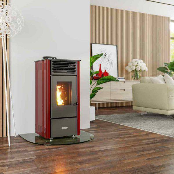 Elegant Henley Elm 8 Pellet Stove for Cozy Warmth - The Stove Depot IE