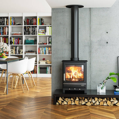 Eco-Friendly Hampshire 7kW Multi-Fuel Stove for Ultimate Warmth and Efficiency - The Stove Depot IE