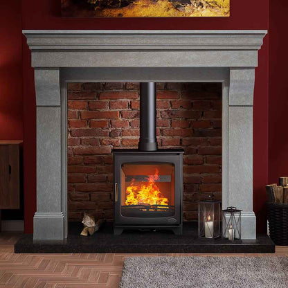 Hazelwood 5kW Landscape Wood Burning (Eco) - The Stove Depot IE