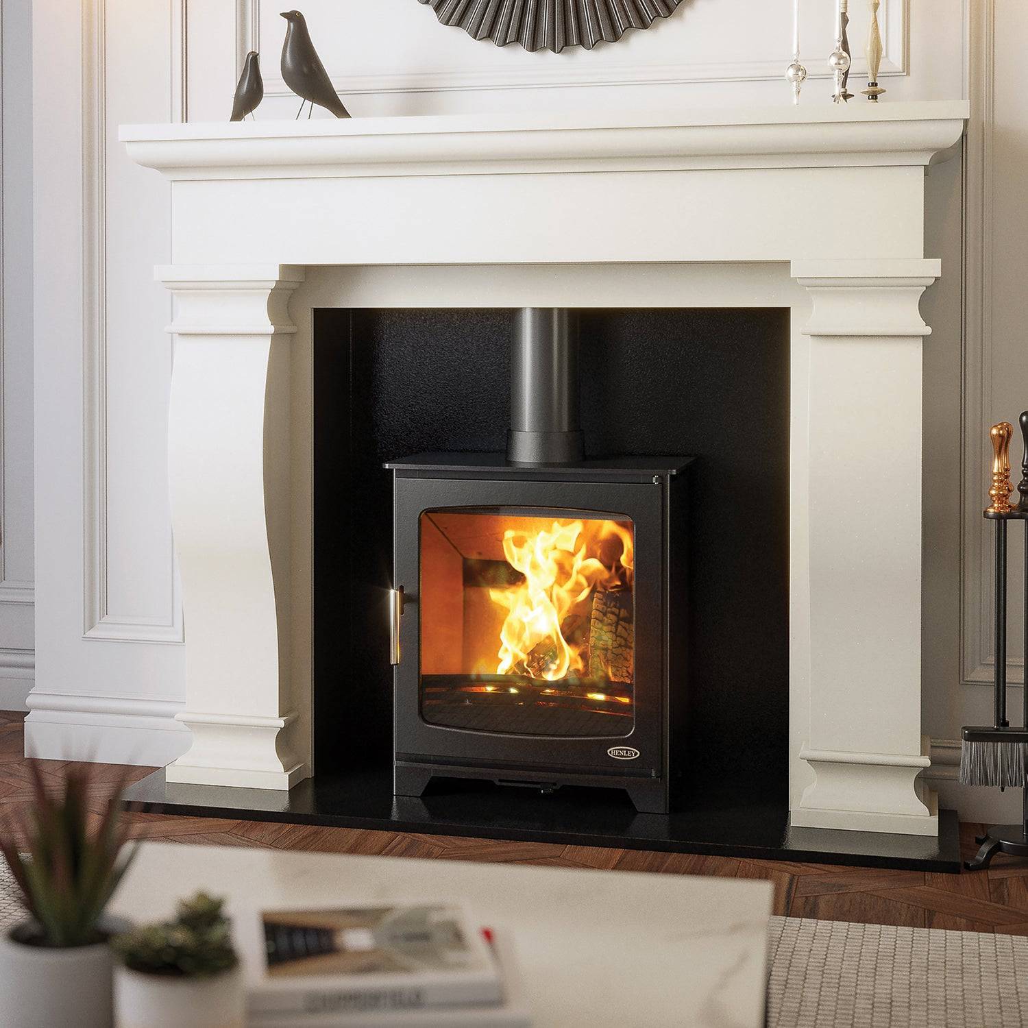 Hazelwood 5kW Landscape Wood Burning (Eco) - The Stove Depot IE