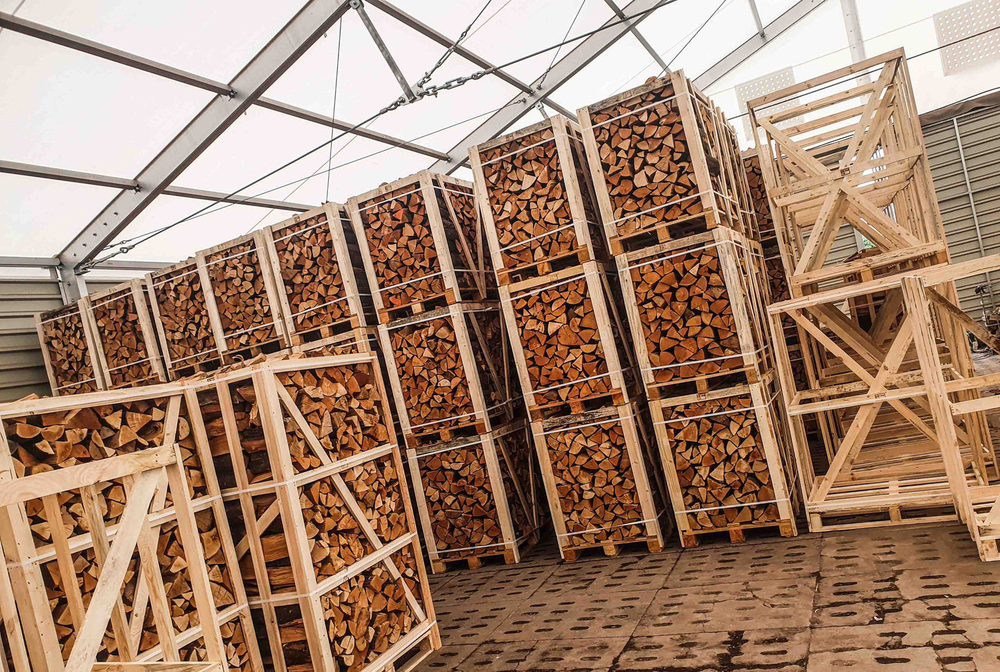 Large 450kg Kiln Dried Birch Pallet [while stocks last]