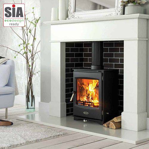 Stylish Henley Lincoln 5kW Wood Burning Stove - The Stove Depot IE