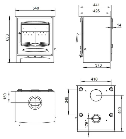 Sherwood 12 Boiler (Eco) - The Stove Depot IE