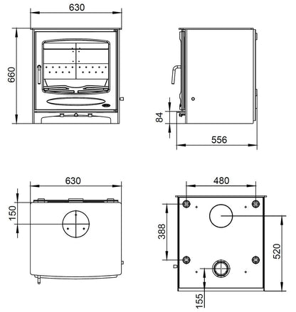 Sherwood 21 Boiler (Eco) - The Stove Depot IE