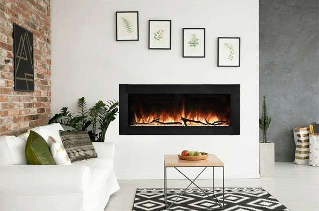 Stunning 50" Firewave Wall-Mounted Electric Fireplace - The Stove Depot IE