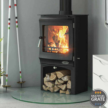 Elcombe 5kW Logstore - Multi Fuel (Eco & Defra) - The Stove Depot IE