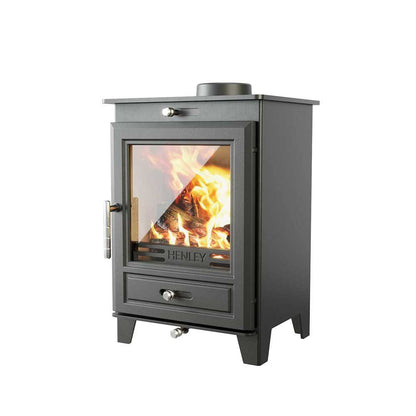 Glenwood 5kW Versatile Multi-Fuel Stove for Cozy Warmth - The Stove Depot IE