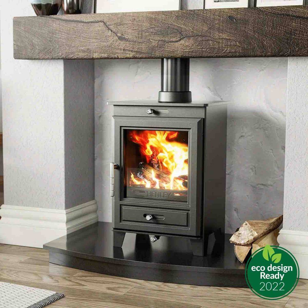 Glenwood 5kW Versatile Multi-Fuel Stove for Cozy Warmth - The Stove Depot IE