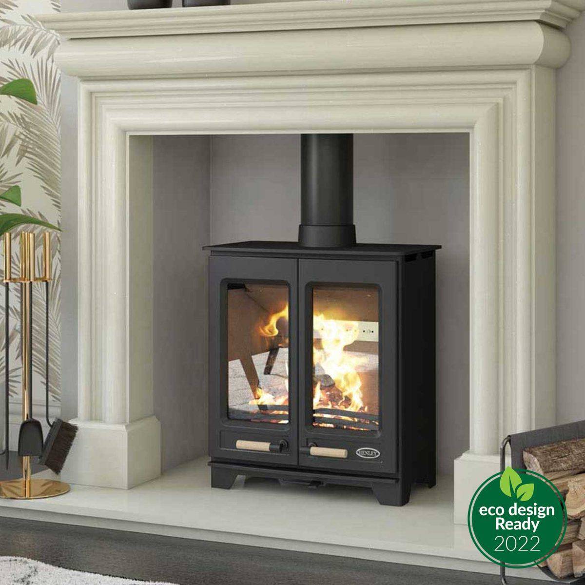 Elegantly Designed Henley Hampton 5kW Wood Stove for Cozy Warmth - The Stove Depot IE