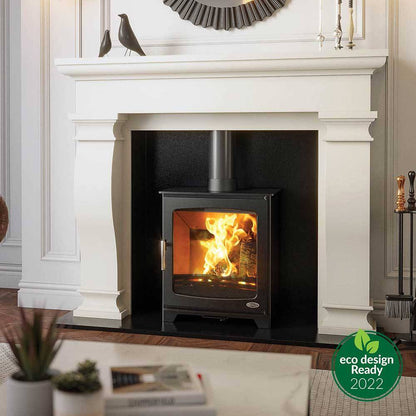 Hazelwood 5kW Wood Burning Stove - Enhance Your Space with Cozy Elegance - The Stove Depot IE