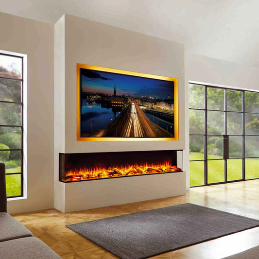 Infinity I2200e Ecoflame Electric Fire - Deep I-Range for Ultimate Warmth & Style