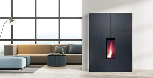 Layla Slim 10KW Pellet Stove - Efficient Heating with a Modern Touch!