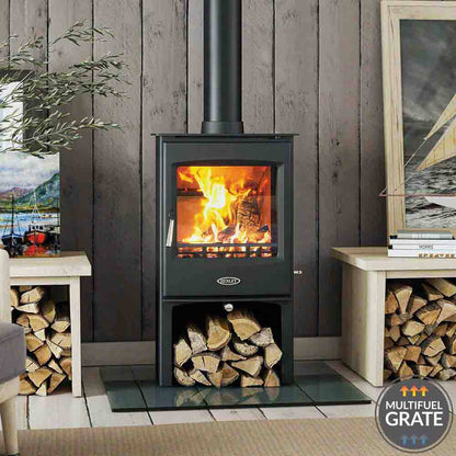 Lincoln 5kW Logstore - Multi Fuel (Eco & Defra) - The Stove Depot IE